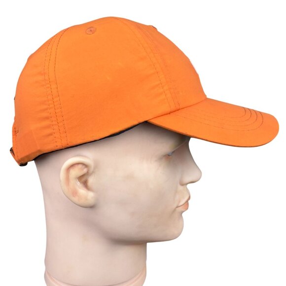 Vineyard Vines Baseball Cap Adults One Size Orange Whale Logo Adjustable - Picture 4 of 12